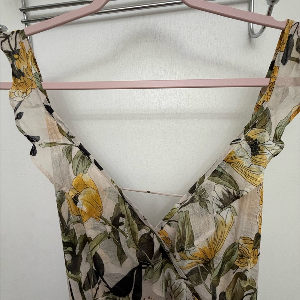 Secret Pon-Pon Floral Maxi Dress. EUC - Picture 2 of 9